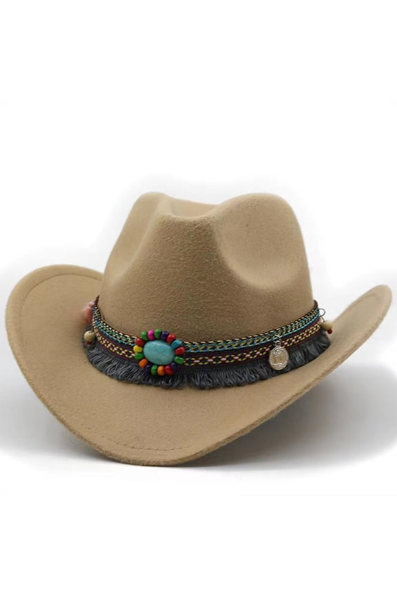 Stylish Kids Fedora Hat Boater Cap With Brim Classic British For Children Boys Girls Western Cowboy Party Suitable For 4 12 Years