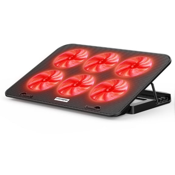 Stylish Laptop Cooler Stand - 5 Vibrant Colors & Whisper-Silent Operation (Supports Up to 17" Laptops)