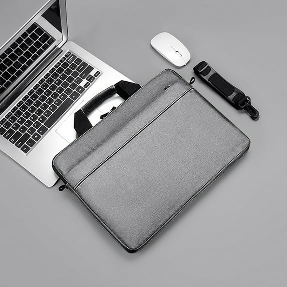 Stylish Laptop Tote Shoulder Bag - Fits 14.1/15.6 Inch Laptops & Tablets, Lightweight Business Casual
