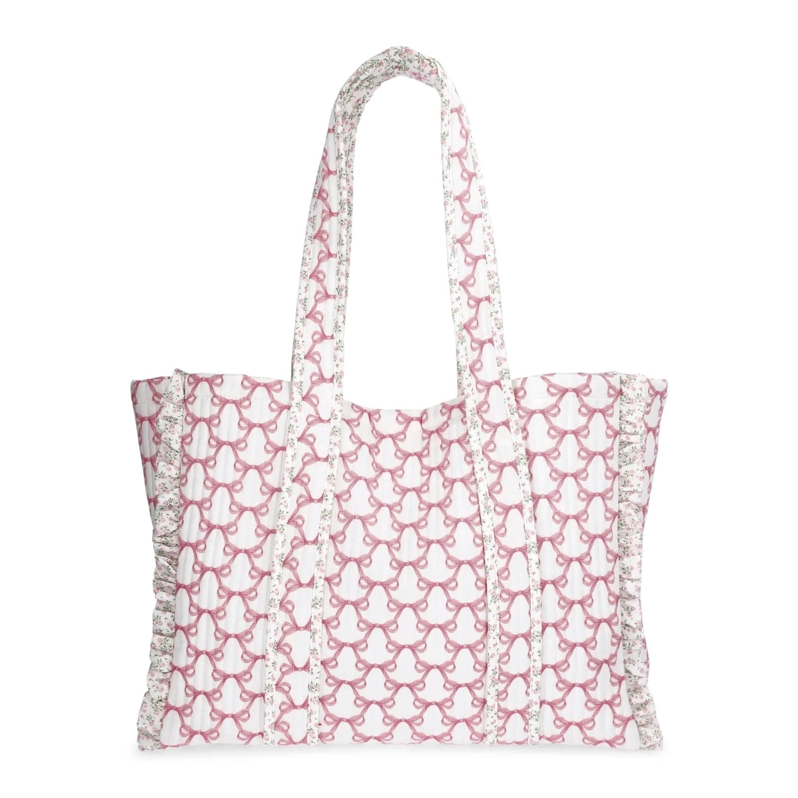 Stylish Large Quilted Tote Bag For Women, Elegant Quilt Tote Bag Suitable For Daily Shopping And Travel