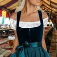 thumbnail image 1 of Stylish Layering Women's Dirndl Shirt For Oktoberfest Celebrations Long Graphic Tees for Women Womens Long Sleeve Yoga Shirt Womens Too Relaxed Fit Tees for Women Long Sleeve Summer Shirt Female Long, 1 of 5