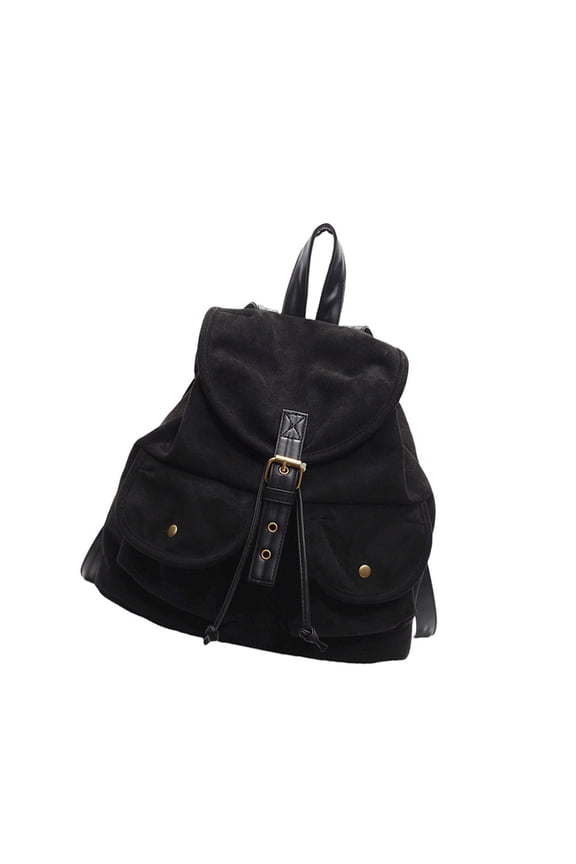 Stylish Leather Backpack with Comfortable Strap Large Capacity School Bag Casual Rucksack For Work Or School