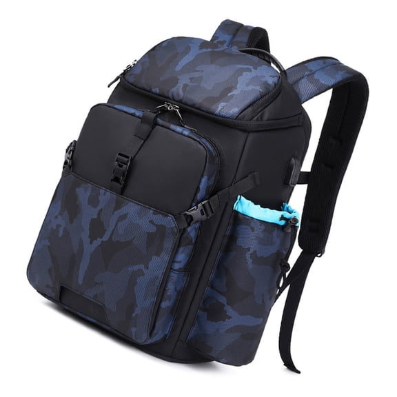 Stylish Lightweight Camera Backpack For DSLR Cameras Has Padded Interior And Shoulder Straps