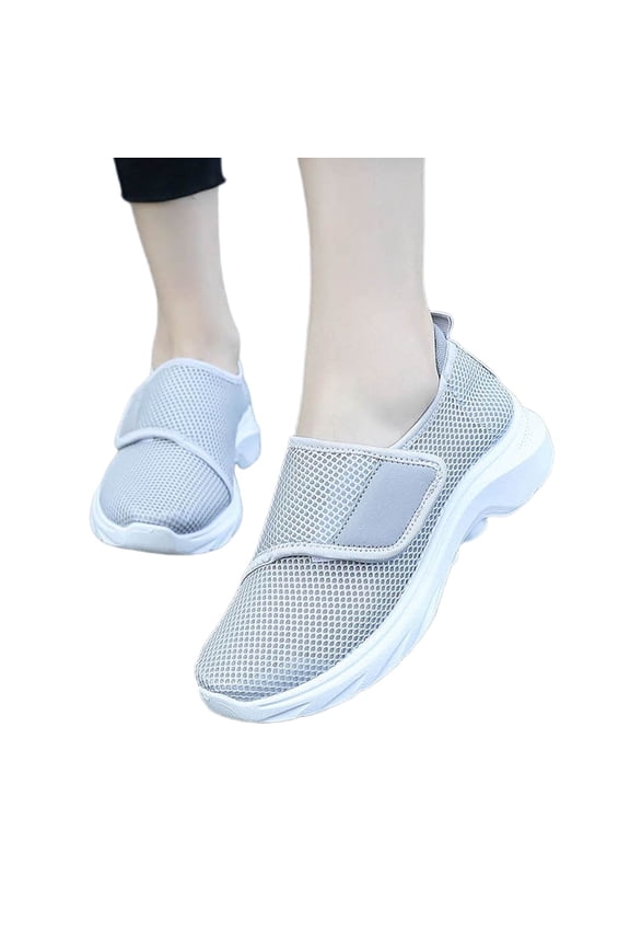 Stylish Lightweight Women's Casual Shoes Comfortable Knitted -On Footwear Ideal for Everyday Wear for Moms