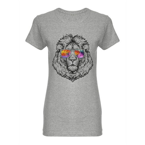 Stylish Lion Shaped T-Shirt Women -Image by Shutterstock, Female x-Large