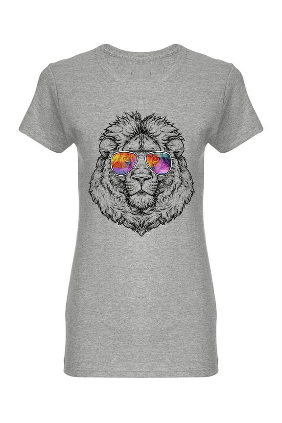 Stylish Lion Shaped T-Shirt Women -Image by Shutterstock, Female x-Large