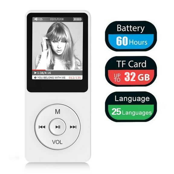 Stylish MP3/MP4 Player, Support Photo Viewer, Mini USB Port 1.8 LCD, Digital Music Player, Media Player, MP3 Player, MP4 Player