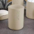 thumbnail image 1 of Evideco French Home Goods Willis Beige Tumbler Only Modern Art Deco Polyresin Bathroom Tumblers, 1 of 7