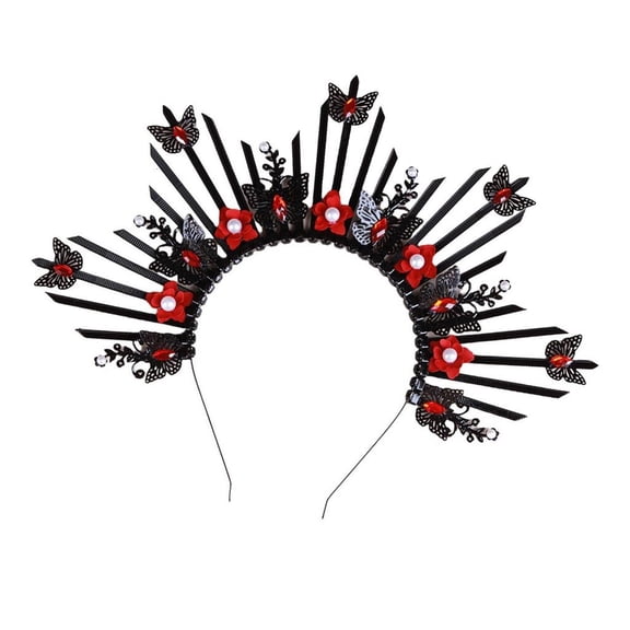 Stylish Medusas Headpiece with Tiaras Details Accessory forC0sp1ayand Event