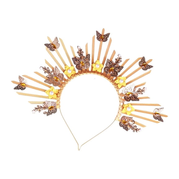 Stylish Medusas Headpiece with Tiaras Details Accessory forC0sp1ayand Event