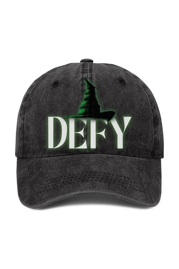 Stylish Men'S and Women'S Magic Wicked Witch Adjustable Baseball Cap -5x4.7"-Dark Gray,Wicked Hat,Wicked Merch,Mens Baseball Hats