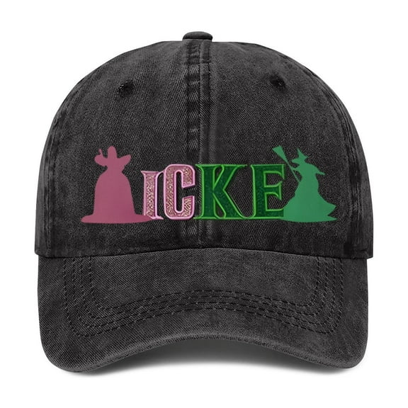 Stylish Men'S and Women'S Magic Wicked Witch Adjustable Baseball Cap -5x4.7"-Gray,Wicked Hat,Wicked Merch,Baseball Cap Women