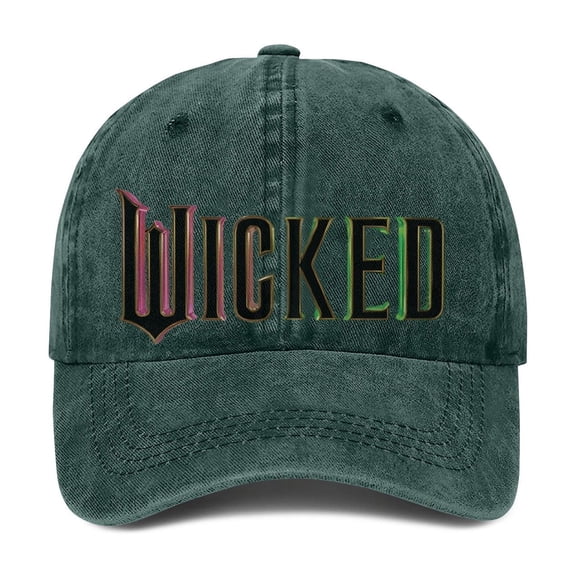 Stylish Men'S and Women'S Magic Wicked Witch Adjustable Baseball Cap -5x4.7"-Navy,Wicked Hat,Wicked Merch,Baseball Cap Women