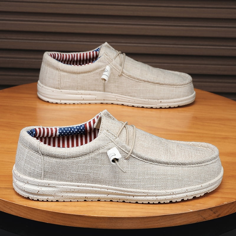 Fabric loafers mens deals