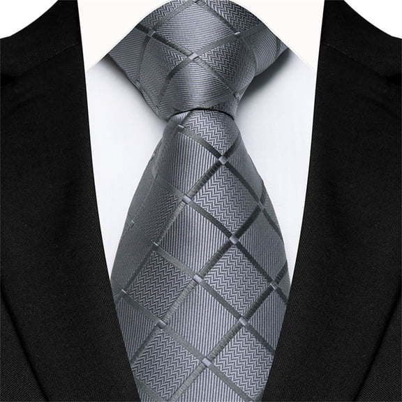 Stylish Men's Silk Blend Tie Evening Banquets Necktie Gentleman's Necktie for Professionals and Fashion Men
