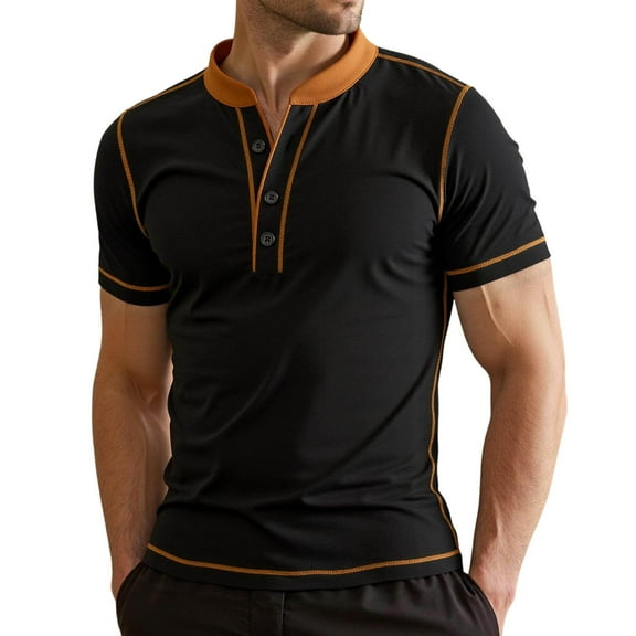 Stylish Men's T Shirts Casual Summer Short Sleeve Tees Comfortable Fit Lightweight Everyday Basic Tops Mens T-Shirts Colored Size 4xl with Pocket Pack