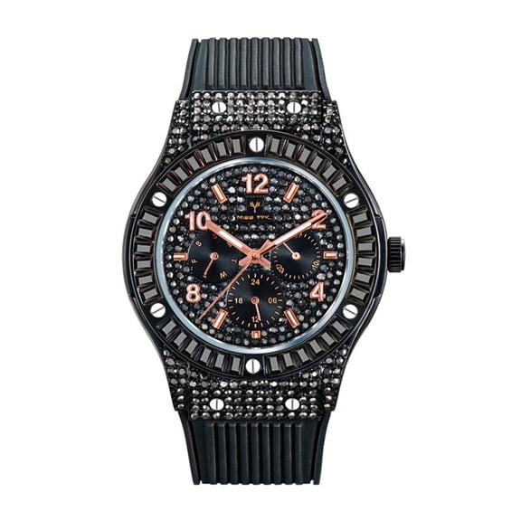 Stylish Mens Round Quartz Watch, Silicone Strap, Quartz Movement, Trendy Dial, Waterproof, Perfect for Casual Occasions