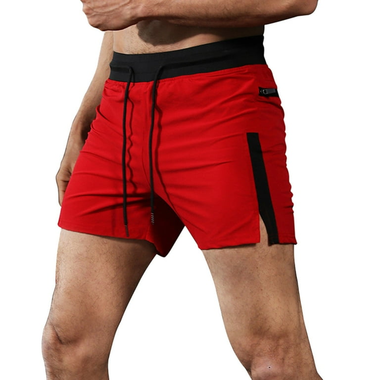 Colorful mens running shorts online
