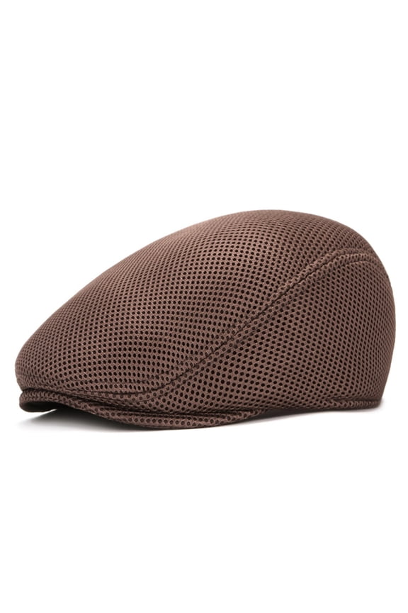 Stylish Mesh Baseball Cap Outdoor Sun Hat Breathable Polyester Foldable Cricket Hat Travel Accessory For Men Women