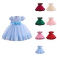 thumbnail image 1 of Stylish Mesh Sequin Princess Dress for Toddler Girls – Formal Pageant Birthday Party Gown, 12 Months-6 Years, 1 of 4