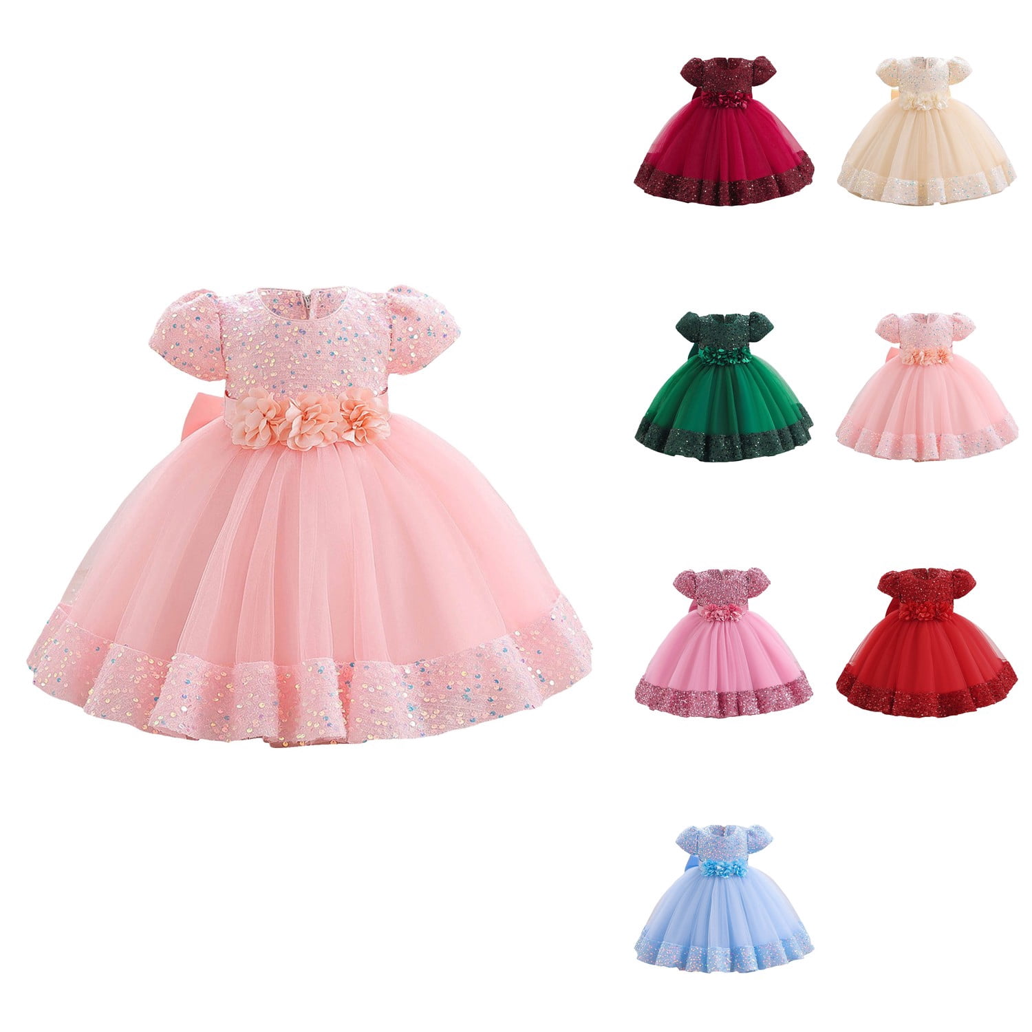 blue ruffle prom dress Dreamylily Sparkling Royal Off The Shoulder Tiered Traditional South African Clothing: JULYSALE26_50 Size:US 2 / UK 6 / EU 32