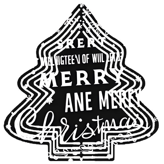 Stylish Metal Christmas Tree Wind Spinner - Unique Holiday Design for Garden & Yard Decor Perfect for Festive Outdoor Display