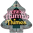thumbnail image 1 of Stylish Metal Hanging Christmas Tree Wind Spinner - Design with Playful Cursive ' anz ' & ' Thimes ' - Perfect for Yard & Garden Decor, 1 of 7