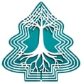 thumbnail image 1 of Stylish Metal Hanging Christmas Tree Wind Spinner - Intricate Branch & Root Design with Modern Circuitry Motif for Garden Decor, 1 of 7