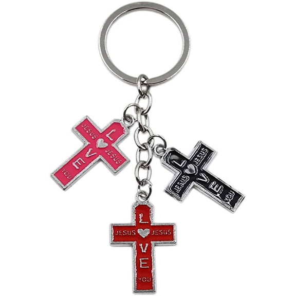 Stylish Metallic Keychain (Mlove Feaush)