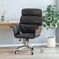 Stylish MidCentury Modern Office Chair with Adjustable Height and