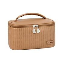 Cute Makeup Bag Mini Cosmetic Pouch for Women Handy Zipper Pouch Small Quilted Beauty Storage Solution for Daily