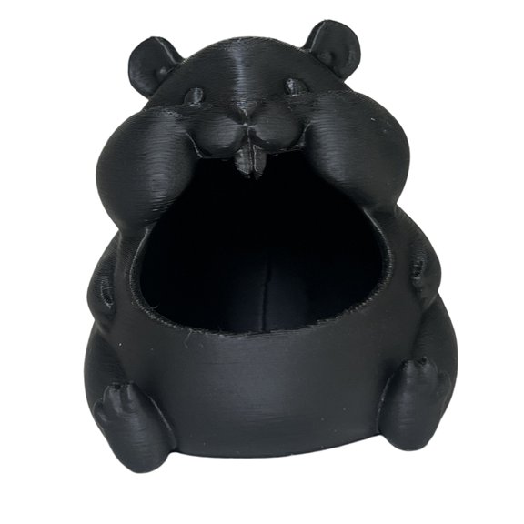 Stylish Mini Hamster Themed Storage Box Perfect For Home Office Use