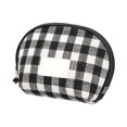 thumbnail image 1 of Stylish Mini Quilted Cosmetic Pouch for Women Portable Travel Makeup Organizer with Secure Zipper Closure, 1 of 3