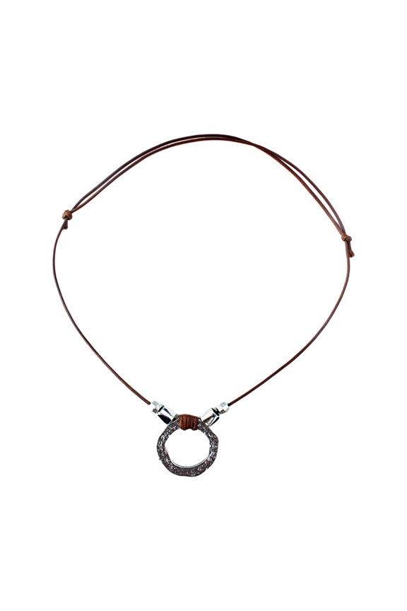 Stylish Minimalist Pendant Necklaces Ethnic Hippy Wrap Clavicle Chain Choker Gypsy Necklaces Ornament