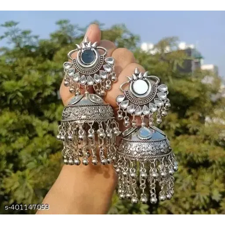 Stylish jhumka earrings discount