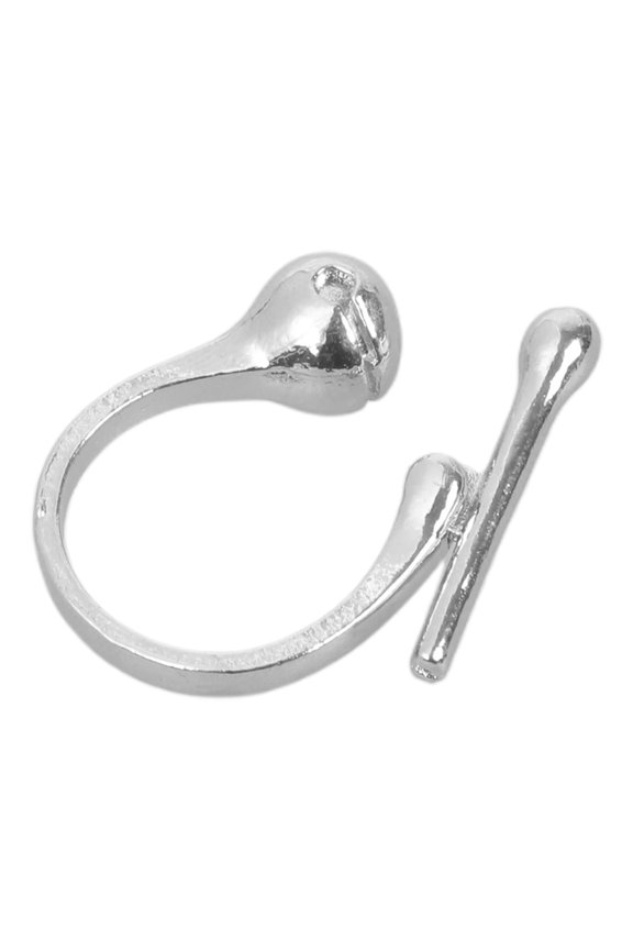 Stylish Mokugyo Sturdy Alloy Rings Versatile and Adjustable Jewelry Accessory Portable for Women Everyday Casual Wear