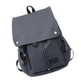 thumbnail image 1 of Stylish Motorbike Rucksack Large Capacity Water Resistant PU Leather Backpack, 1 of 8