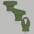 thumbnail image 1 of Stylish Multifunction Sleeveless Tank Top for Women with Pockets Breathable Casual Wear Knit BlendGreenM, 1 of 3