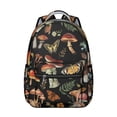 thumbnail image 1 of Stylish Mushroom Design Backpack for School and College, Spacious Bookbag with Laptop Sleeve, Comfortable Daily Carry Pack, Perfect Gift Idea for Students and Teens, 1 of 6