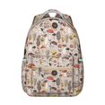 thumbnail image 1 of Stylish Mushroom Pattern Backpack for School College, Cute Bookbag for Women, Large Capacity Laptop Daypack for Campus, Durable Lightweight Design, Wonderful Gift, 1 of 6