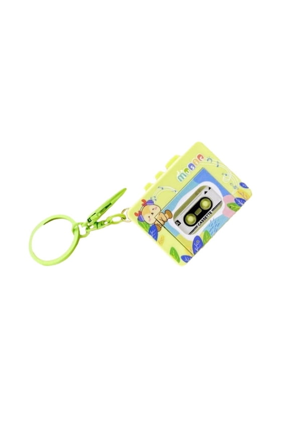 Stylish Music Player Keychain with Vibrantly Color and Durability Build