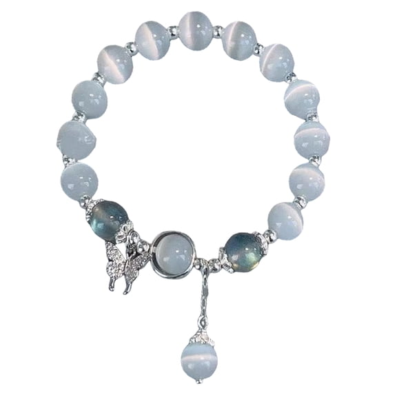 Stylish Opals Sea Blue Crystals for Trendy Women and Girls Elegant Jewelry Fashion Accessory Casual Wear