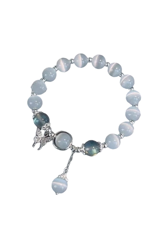 Stylish Opals Sea Blue Treasure Bracelet Portable for Trendy Women and Girls Fashion Jewelry Statement Accessories