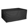 thumbnail image 1 of Stylish Outdoor Furniture Protector, Large Waterproof Cover, Heavy Duty Patio Table Shield, Rectangular Design For Optimal Fit, Dust-proof, 210D Oxford Fabric, Weatherproof,, 1 of 5