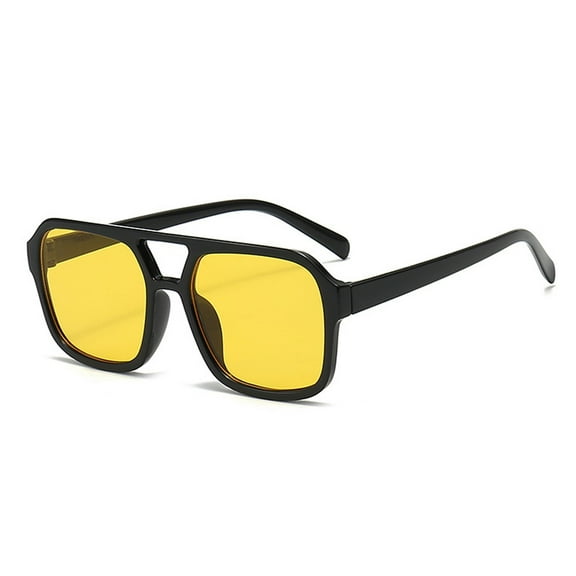 Stylish Oversized Square Green For High Fashion Driving Shades Unisex Design Sun Cycling Goggles Windproof Outdoor Sport