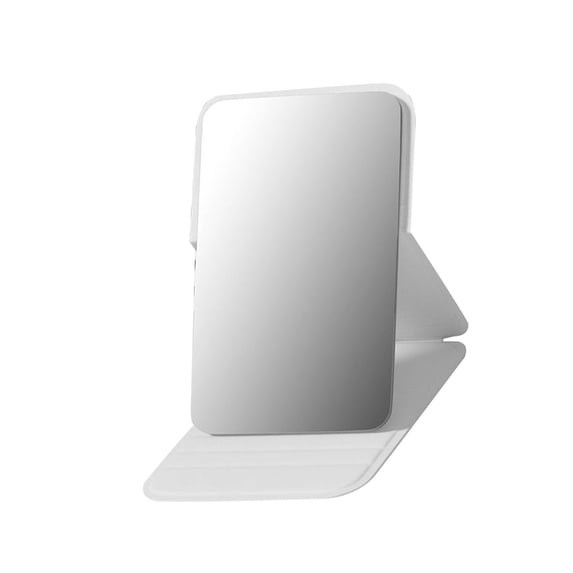 Stylish PU Leather Cosmetic Glass Compactly Size With Clear Reflection For Office And Outdoor Eyelash Care Use