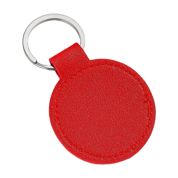 Stylish PU Leather Key Rings Secure Antislip Design Comfortable Grip For Office Travel And Outdoor Use
