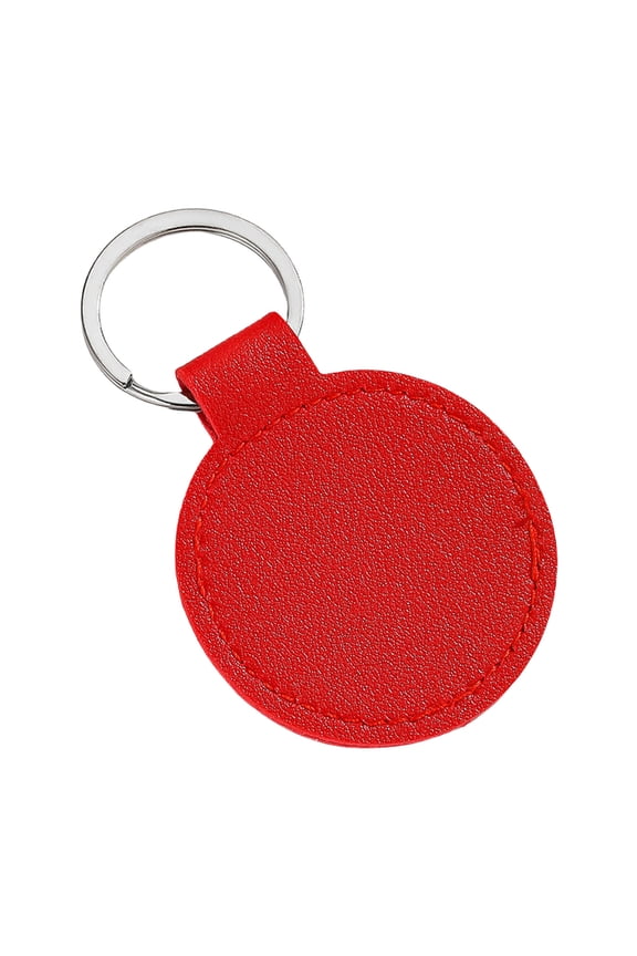 Stylish PU Leather Key Rings Secure Antislip Design Comfortable Grip For Office Travel And Outdoor Use