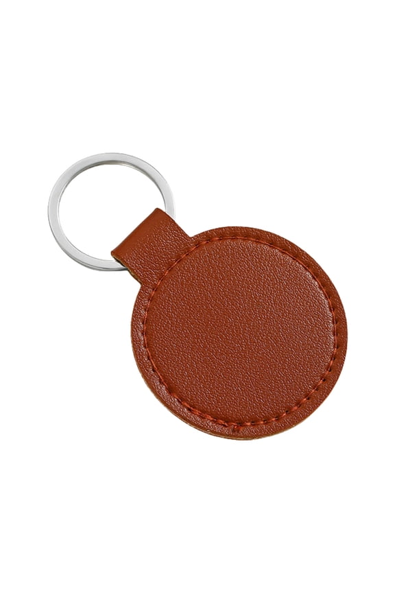 Stylish PU Leather Key Rings Secure Antislip Design Comfortable Grip For Office Travel And Outdoor Use