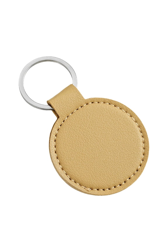 Stylish PU Leather Key Rings Secure Antislip Design Comfortable Grip For Office Travel And Outdoor Use